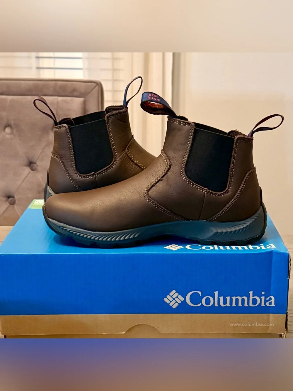 🚨Columbia Men’s Landroamer Leather Scout Boots | Espresso ~ Sz. 8.5 (NWB)